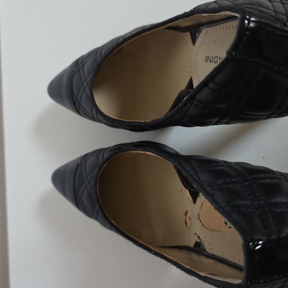 Adrienne Vittadini Black Leather Upper Shoes. Size 6 1/2 Medium. - Picture 9 of 10